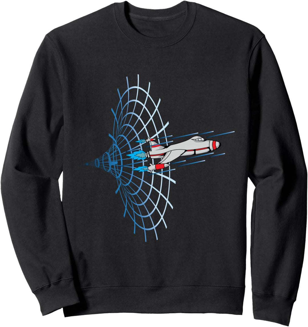 Zeitreise-Flugzeug Sweatshirt