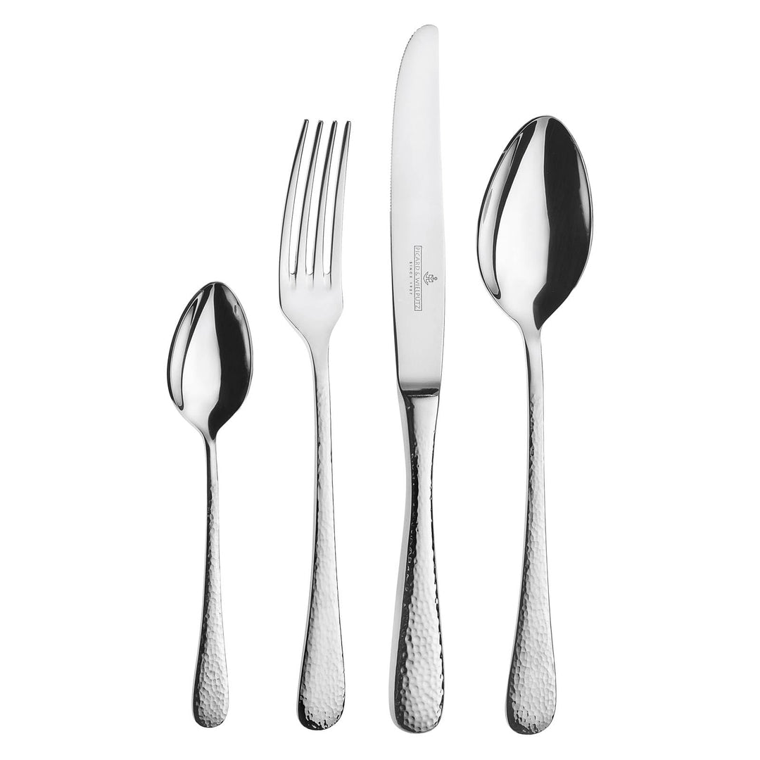 PICARD & WIELPÜTZ Besteckgarnitur Mia 48-TLG. – Tafelbesteck für 12 Personen – 18/10 Chromnickelstah