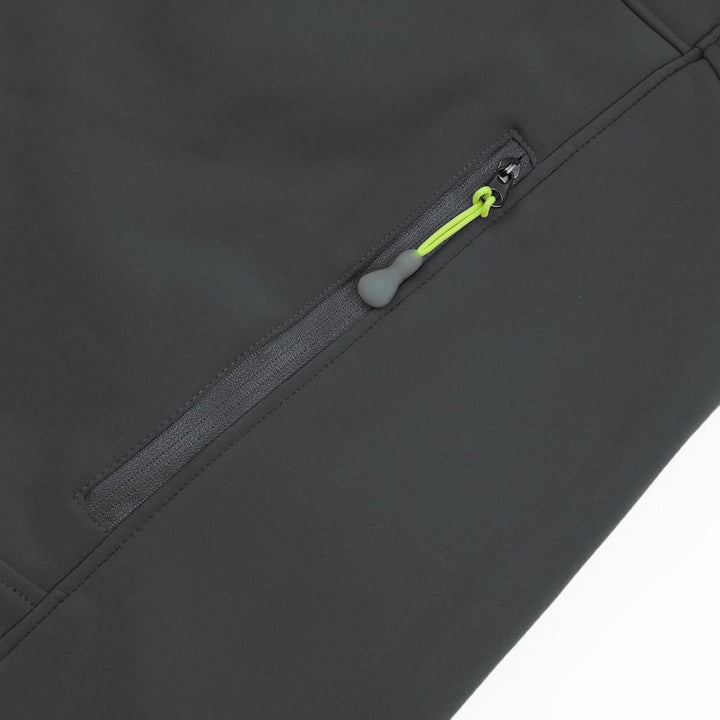 YOUTHUP Weste Herren Wasserdichte Softshellweste Outdoor Leichte Winddichte Fleece Herrenweste Ärmel