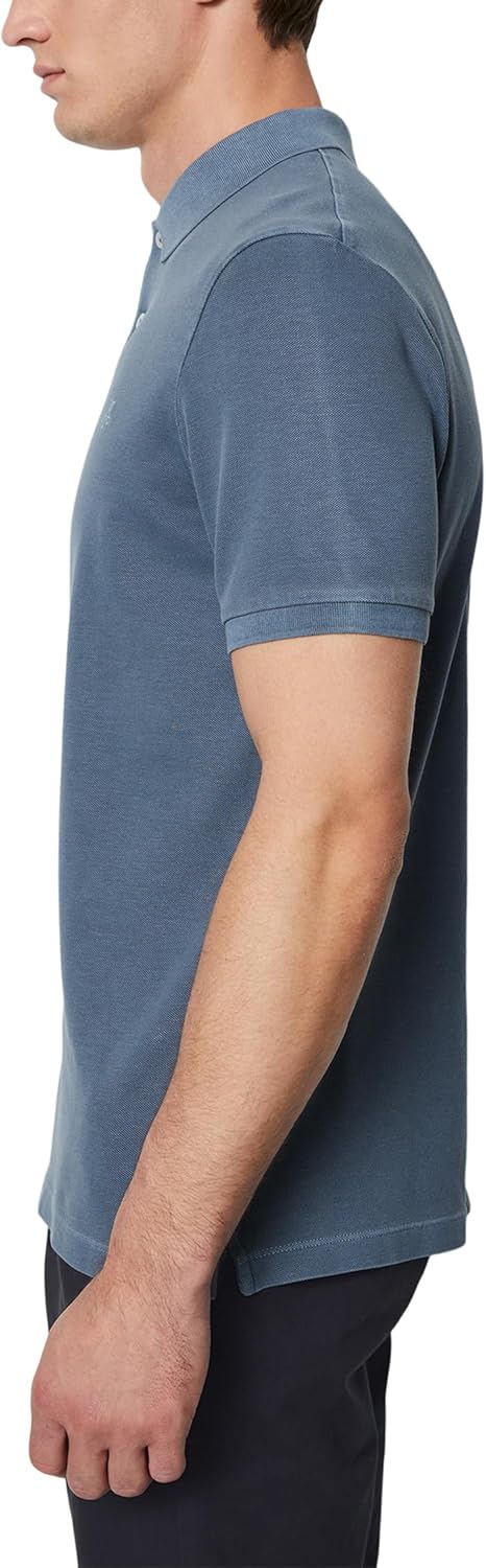 Marc O'Polo Herren Polohemd S Blau, S Blau
