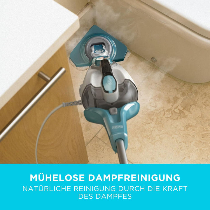 Black+Decker Delta-Aufsatz-Set Dampfglätter, Textilauffrischer, Poltergleiter und Deltapad, FSMHGA