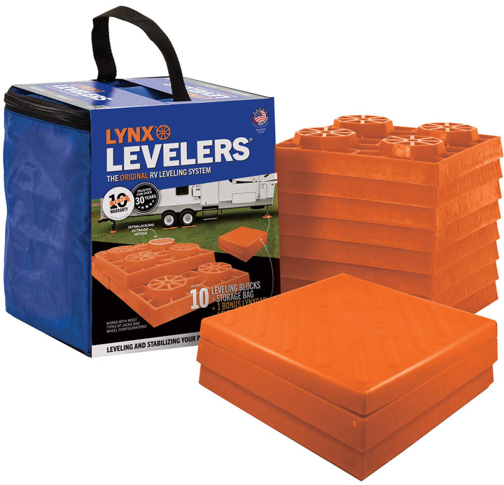 Tri-Lynx 00015 Ausgleichs- und Stützplattenset für Wohnmobile, 10er Pack Tri-Lynx 00015 Nivellierer,