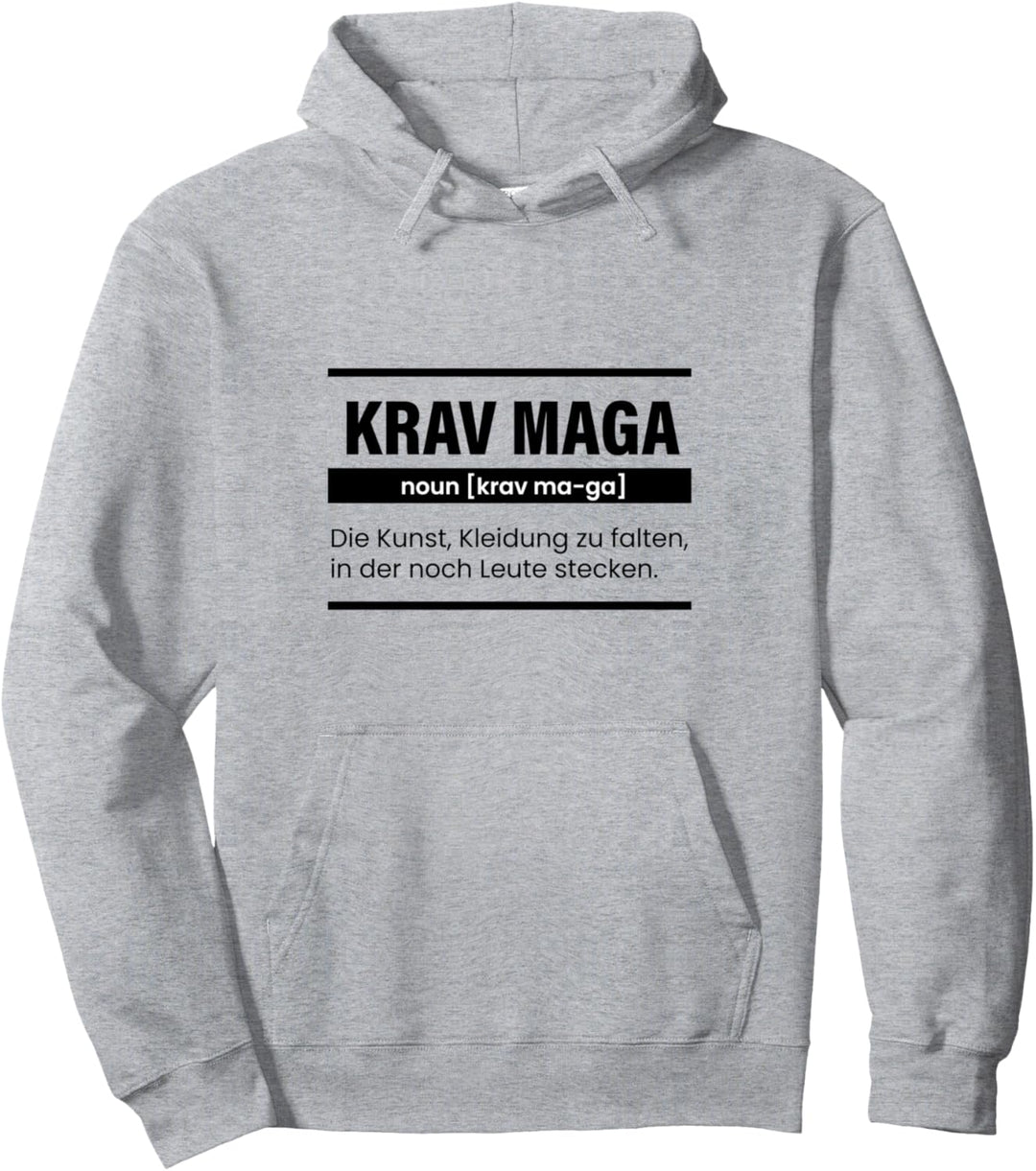 Krav Maga Spruch Geschenk Definition Kampf Sport Israel Spru Pullover Hoodie