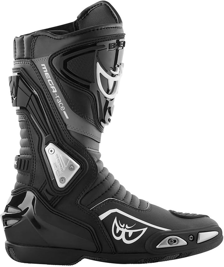 Berik Donington Motorradstiefel, schwarz, 37 37 EU Schwarz, 37 EU Schwarz