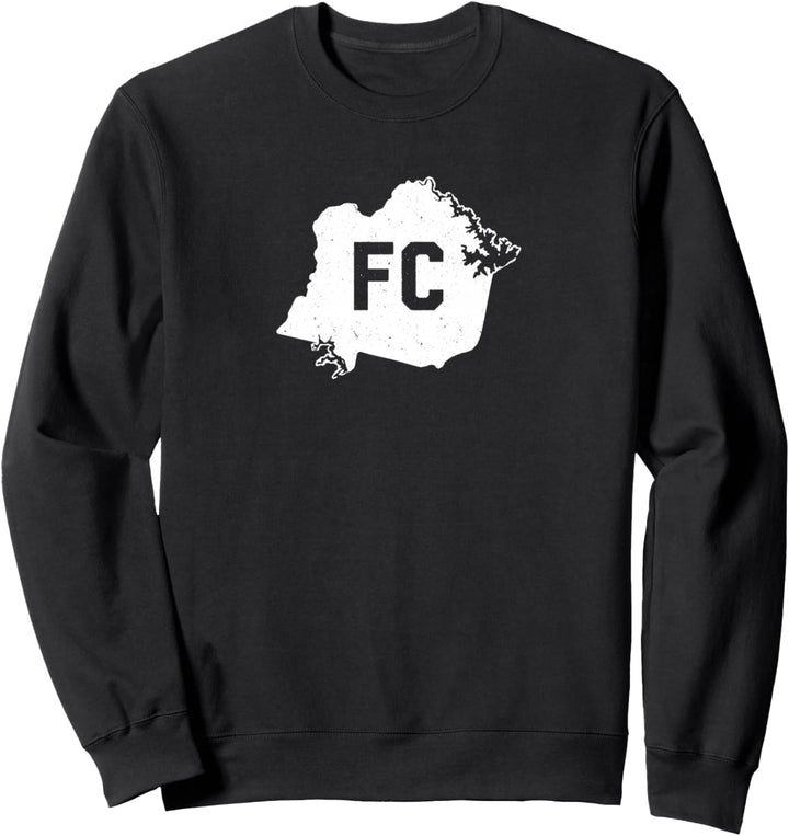 FC - Distressed Vintage Franklin County Virginia Graphic Sweatshirt