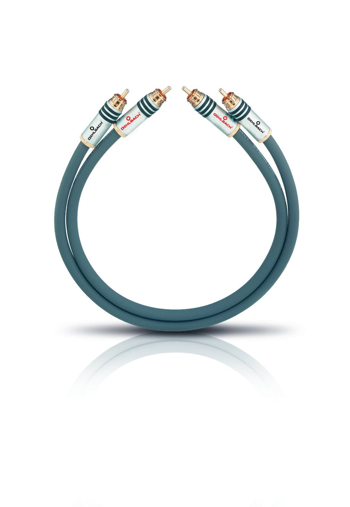 Oehlbach NF 14 Master 150 - Erstklassiges Cinch-Audiokabel Set - Symmetrischer Aufbau &amp; SPOFC - CD-P