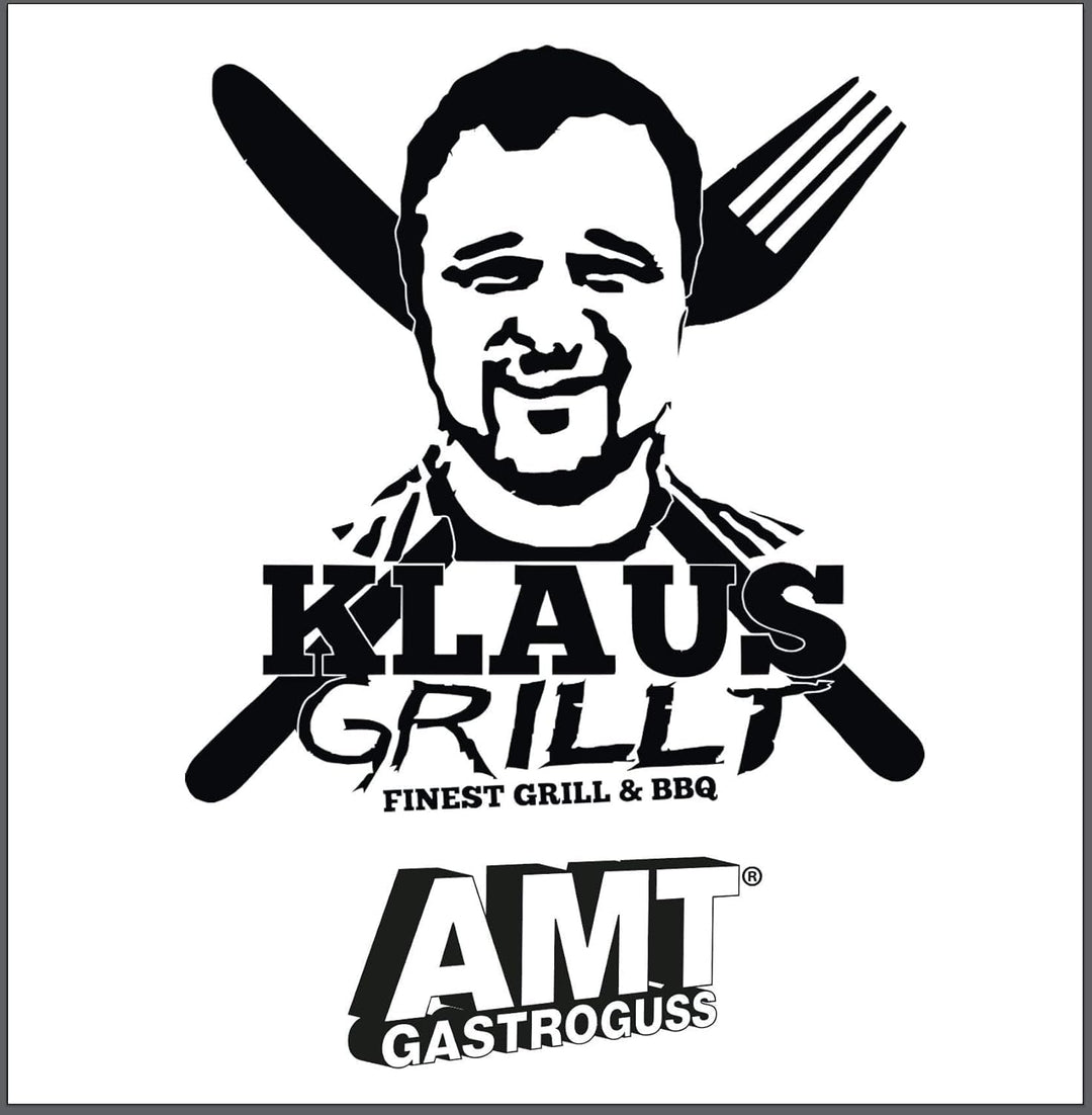 AMT Gastroguss "Klaus grillt Servierpfanne, AMZN-KG-418 Servierpfanne, Ø 18 cm, 4 cm hoch Nicht indu