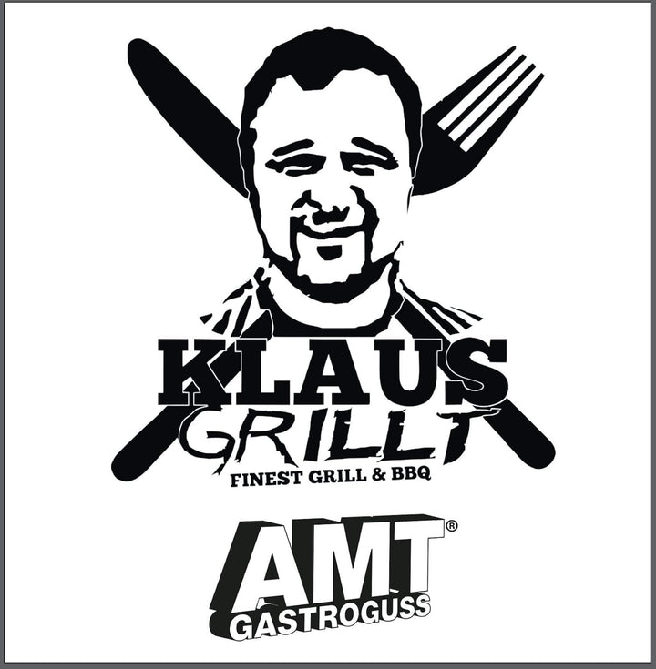AMT Gastroguss "Klaus grillt Servierpfanne, AMZN-KG-418 Servierpfanne, Ø 18 cm, 4 cm hoch Nicht indu