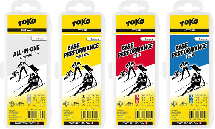 TOKO Geschenke-Set Skiwax Deluxe Set 15-teilig mit Digital Wachsbügeleisen Skispanner und Kantenschä