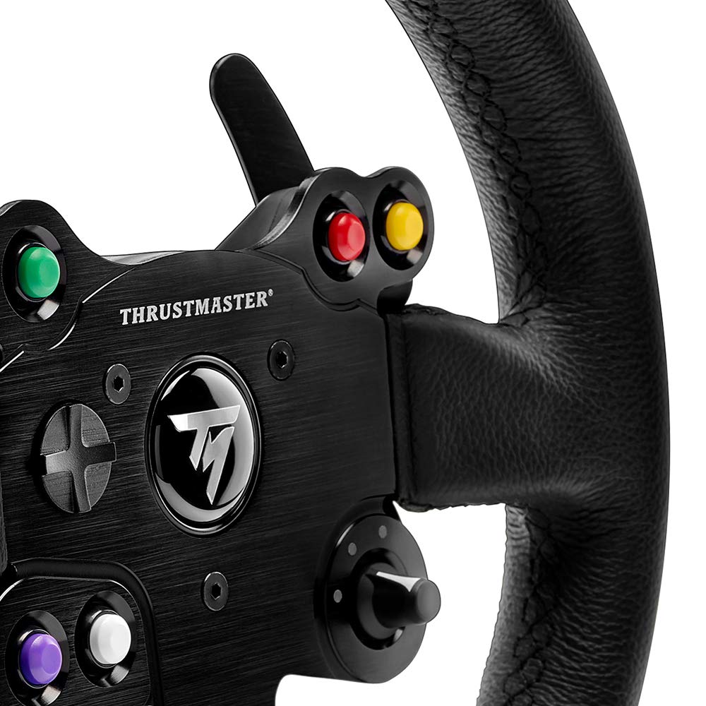 Thrustmaster Leather 28 GT Wheel Add on für PS5 / PS4 / Xbox Series X|S / Xbox One / PC Thrustmaster