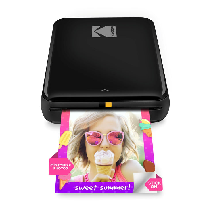 KODAK Step Sofort-Smartphone-Fotodrucker - Tragbarer Mini-Farb-Mobilfotodrucker - Zink 2x3” Klebefot