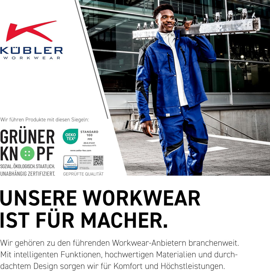 KÜBLER ACTIVIQ Shorts Anthrazit/Schwarz 40, Anthrazit/Schwarz 40