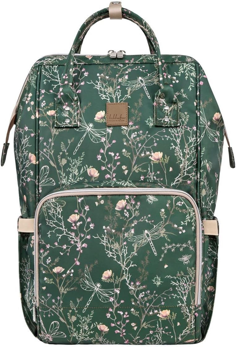 kikka boo Siena Grey Tasche Grün Gemustert, Grün Gemustert