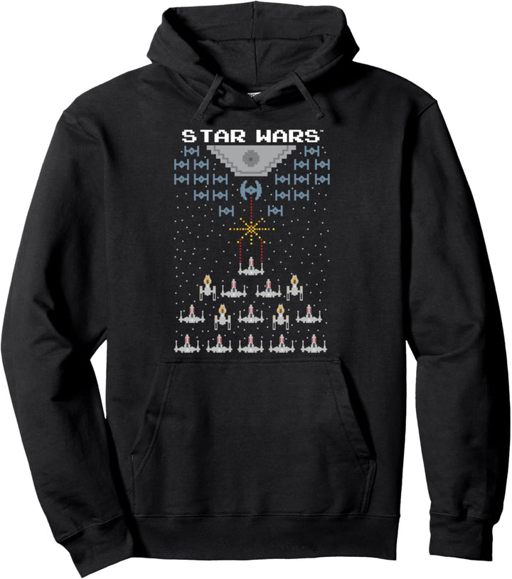 Star Wars Video Game Fight Poster Pullover Hoodie