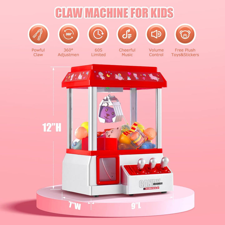 VISATOR Greifautomat Candy Grabber SüssIgkeiten Automat Spender Arcade Süssigkeitenautomat Greifer S