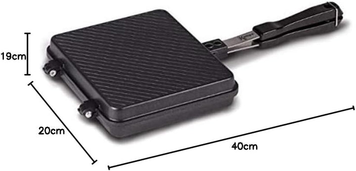 Kampa Toastie-Maker mit Antihaftbeschichtung, tragbar, Grösse XL