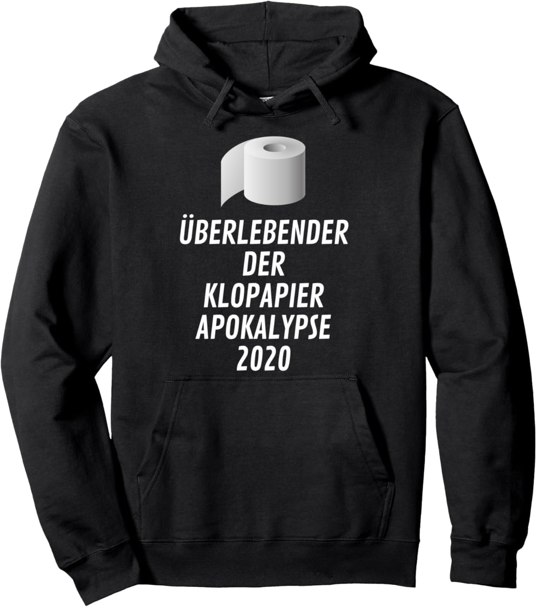Überlebender der Klopapier Apokalypse 2020 - Klopapier Krise Pullover Hoodie