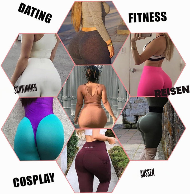 Silikon-Panty Big Butt Lifter Hip Enhancer Crossdressing Unterwäsche für Dragqueen Crossdressers Tra