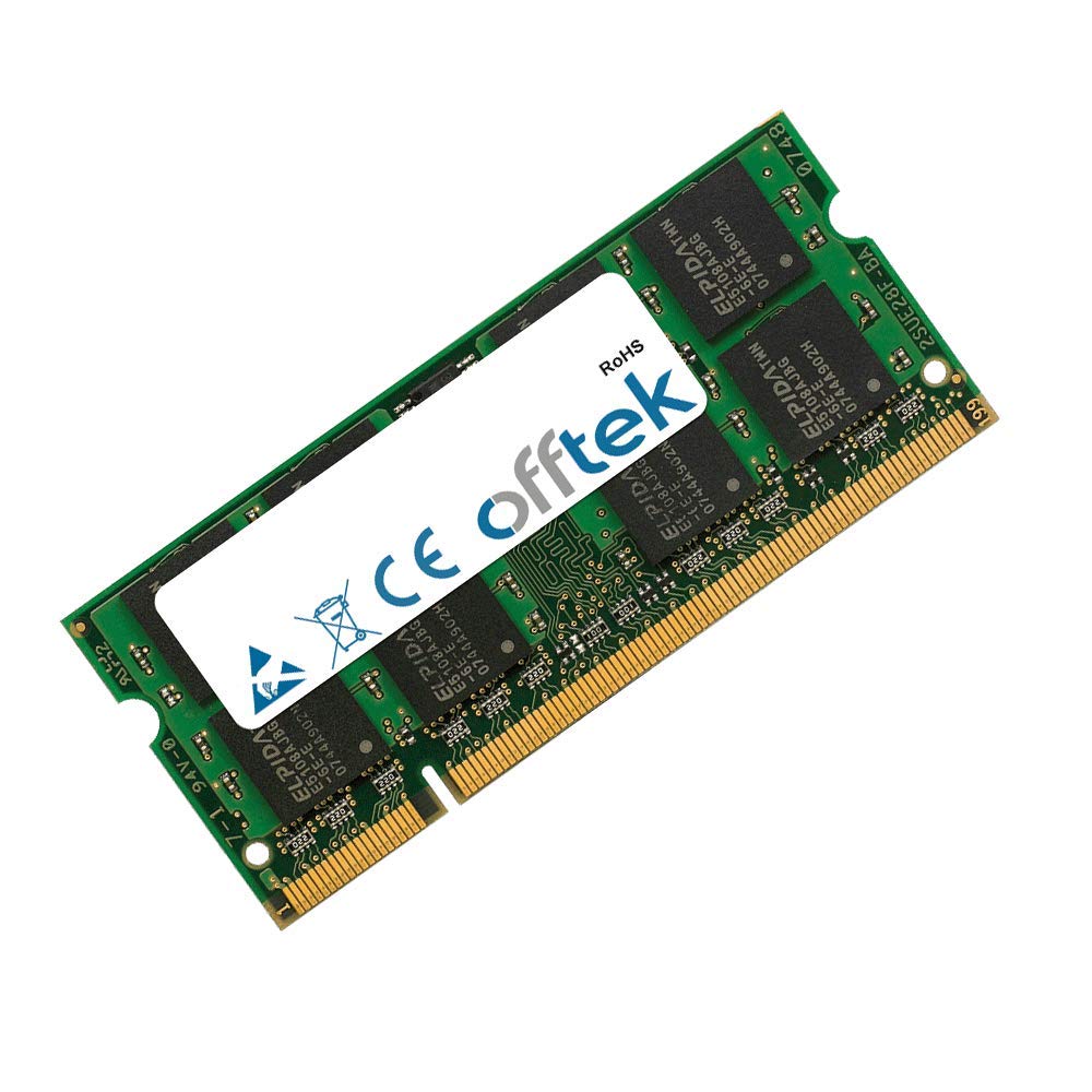 OFFTEK 4GB RAM Memory 200 Pin DDR2 SoDimm - 1.8v - PC2-6400 (800Mhz) - Non-ECC 4GB Module, 4GB Modul