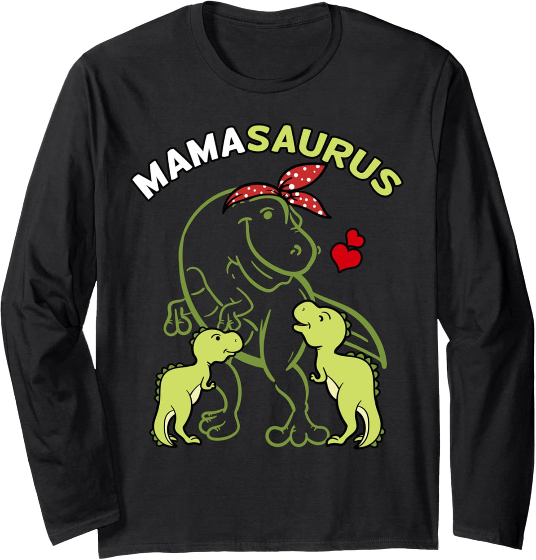 Mamasaurus Rex Dinosaur Muttertag Dinosaurier Langarmshirt