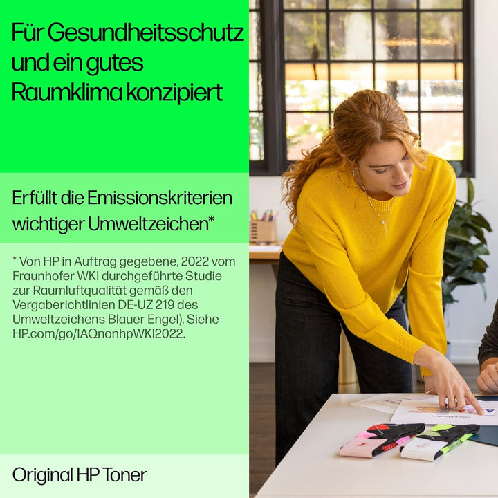 HP 203A (CF541A) Original Toner Blau für HP LaserJet Pro M254 Blau Standard Single, Blau Standard Si