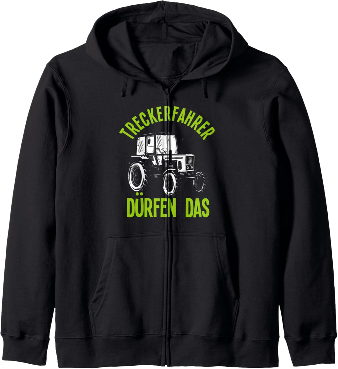 Treckerfahrer Dürfen Das Lustiges Traktorfahrer Traktor Kapuzenjacke