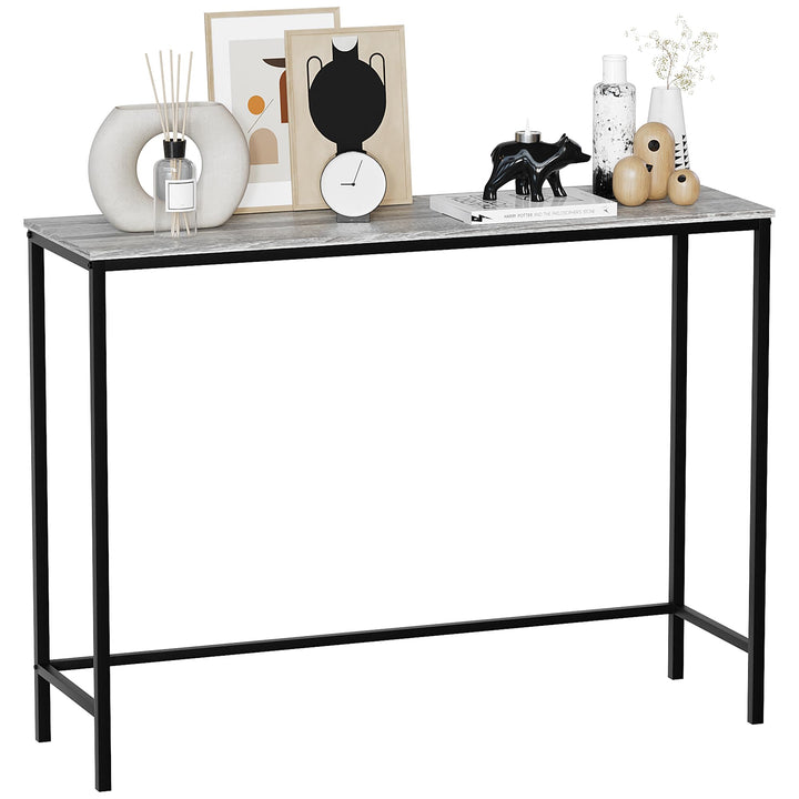 Vida Designs Brooklyn Konsolentische, Holzwerkstoff, Grau, No Drawer