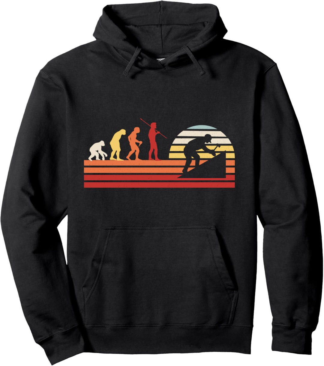 Retro Dachdecker Dach Handwerker - Vintage Dachdecker Pullover Hoodie