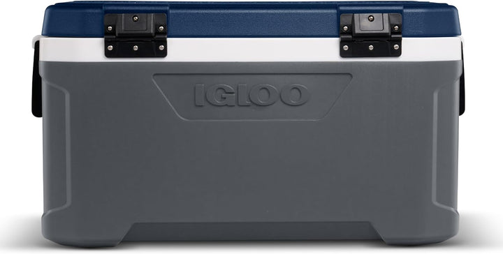 IGLOO Cooler Maxcold 70 Kühlbox, 66 Liter, Eisblau/Marineblau