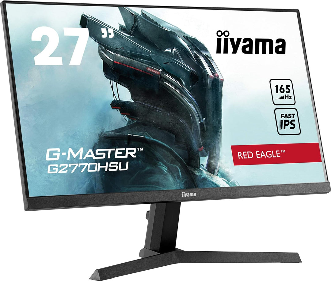 iiyama G-Master G2770HSU-B1 27 Inch Fast (FLC) IPS LCD,165Hz, 0.8ms, FreeSync Premium , Full HD 1920