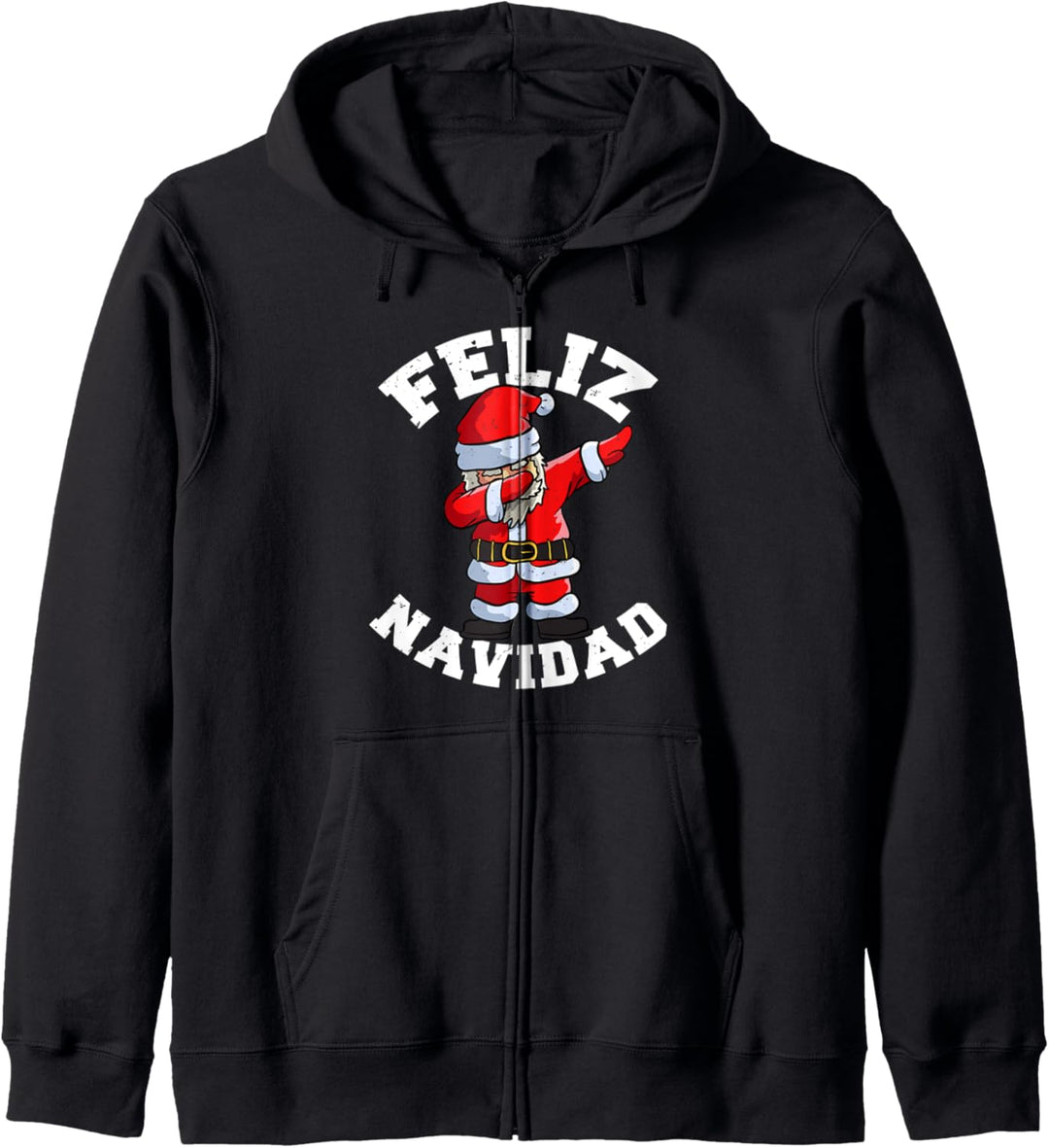 Feliz Navidad Santa Dabbing Christmas Kapuzenjacke