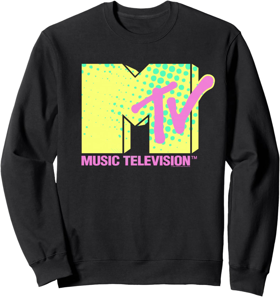 MTV Neon Logo Sweatshirt