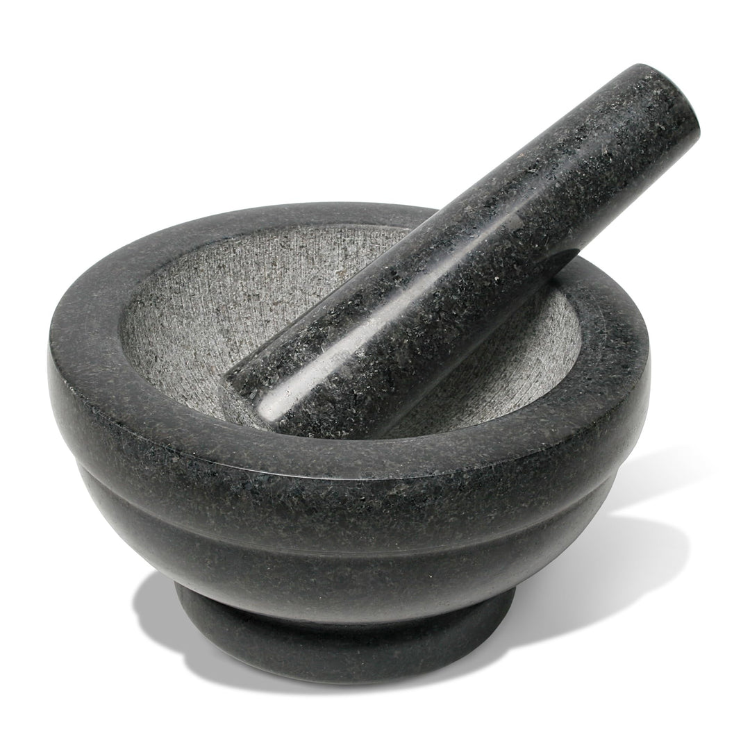 wenco 555876 Mörser, Steingut, grau