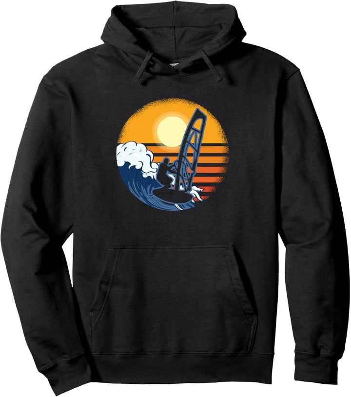 Surfen Spruch I Geschenk Windsurfen Windsurfer I Surfer Witz Pullover Hoodie
