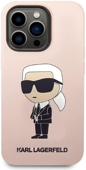 KARL LAGERFELD KLHMP14XSNIKBCP Hülle für iPhone 14 Pro Max 6,7" hardcase rosa SI