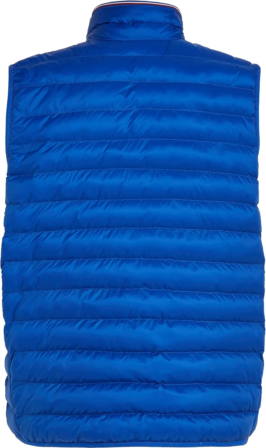 Tommy Hilfiger Herren Weste Steppweste, Blau (Ultra Blue)