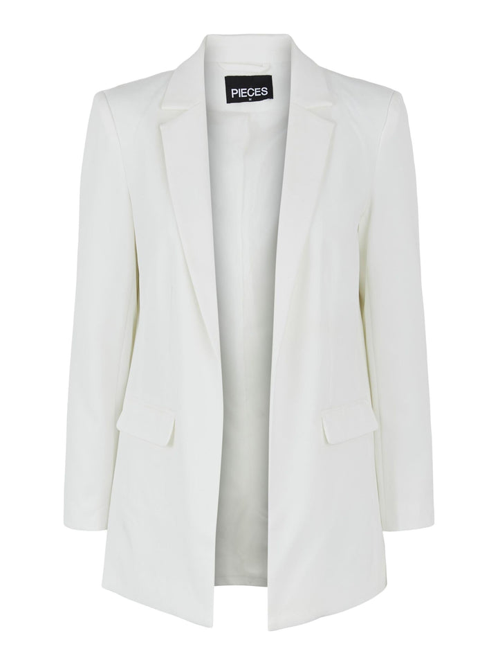 PIECES Damen Pcbozzy Ls Loose Noos Bc Blazer XS Cloud Dancer, XS Cloud Dancer