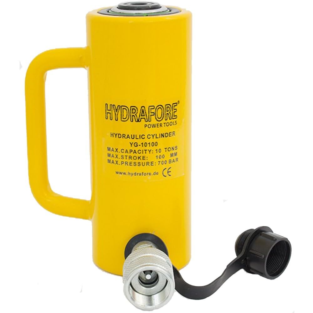 HYDRAFORE Einzelwirkender Hydraulikzylinder (10 Ton 100 mm)