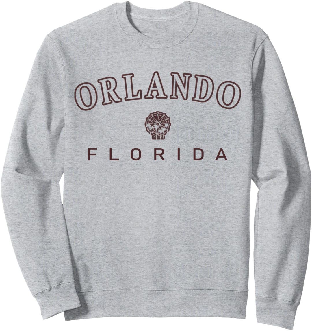 Orlando Florida Riesenrad Palmen Sweatshirt