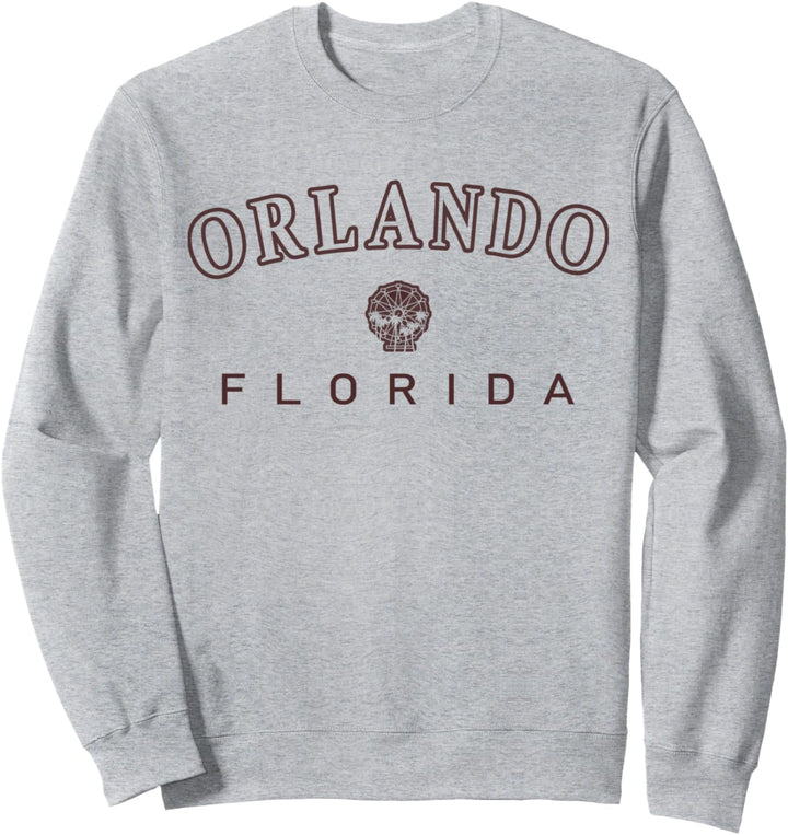 Orlando Florida Riesenrad Palmen Sweatshirt