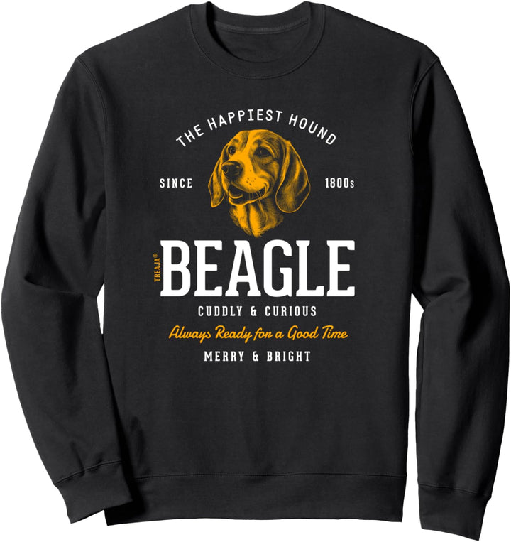 Vintage-Stil Retro Beagle Sweatshirt