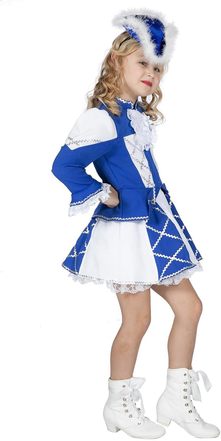 Wilbers Federbein Majorette 9–10 Jahre (blau)