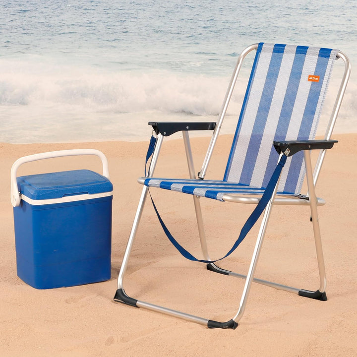 Aktive Feststehender Stuhl aus Aluminium, Beach Seefahrt, Seefahrt