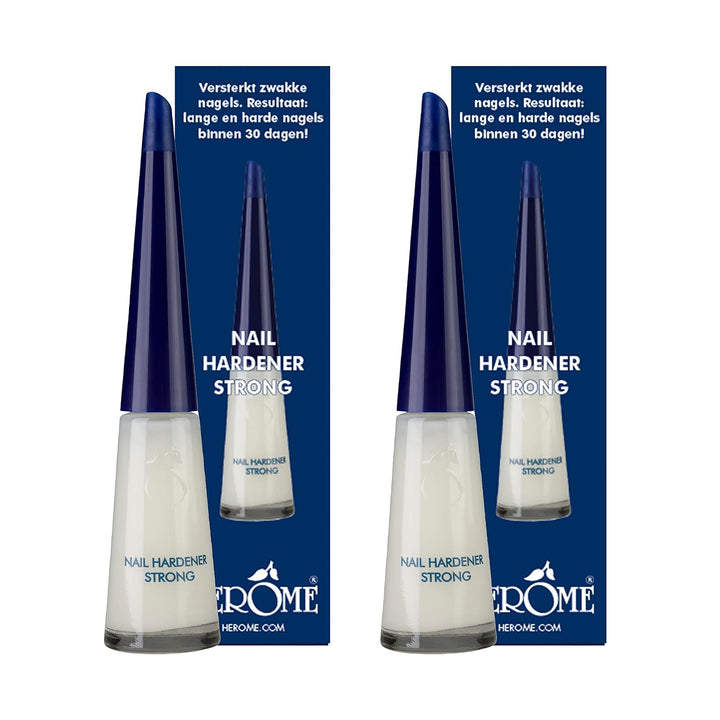 Herome 2-Pack Nagelhärter - Nagelverstärker Garantiert Feste Nägel Innerhalb von 30 Tagen. (Strong)