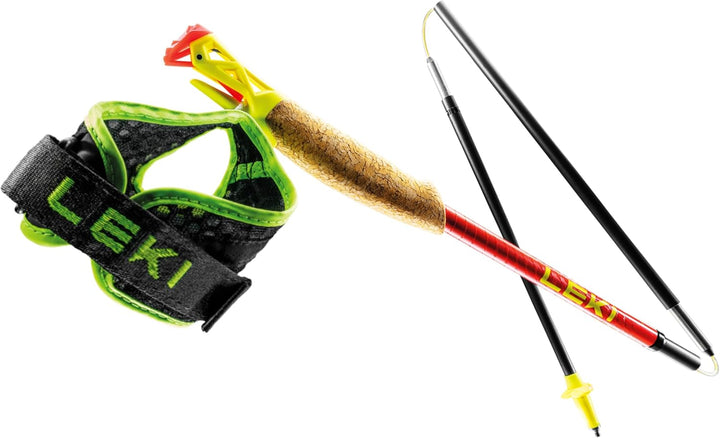 Leki Ultratrail FX.One Superlite Trailrunningstöcke 115CM bright red-neonyellow-natural, 115CM brigh