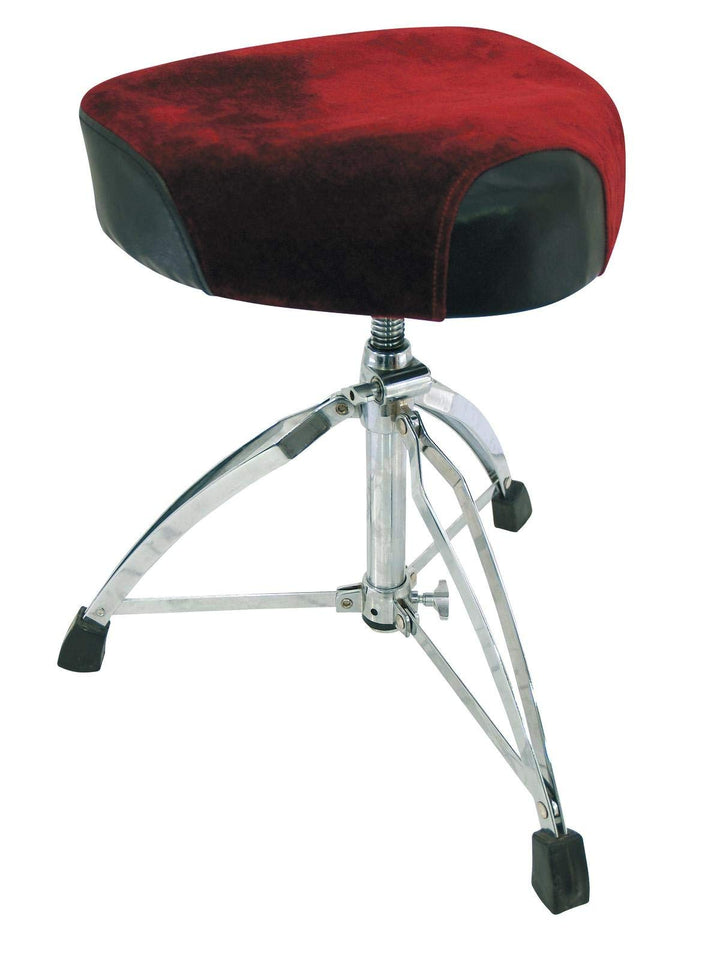 DIMAVERY DT-120 Schlagzeugsitz Sattelform | Ergonomischer Schlagzeugsitz
