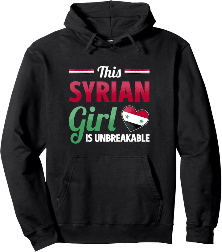 Syrien Syrische Wurzeln Syrisches Erbe Stolz Syrische Flagge Pullover Hoodie