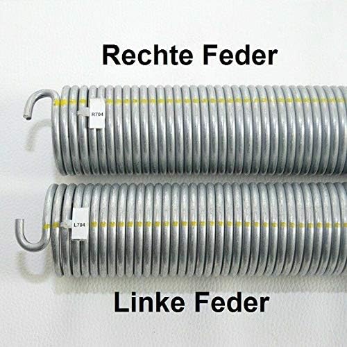 1 Stück Torsionsfeder L701 / L20 für Hörmann Garagentor Garagentorfeder Torfeder