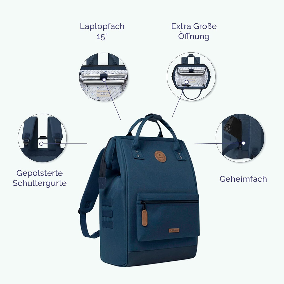 Cabaïa Backpack Adventurer Large Le Havre black