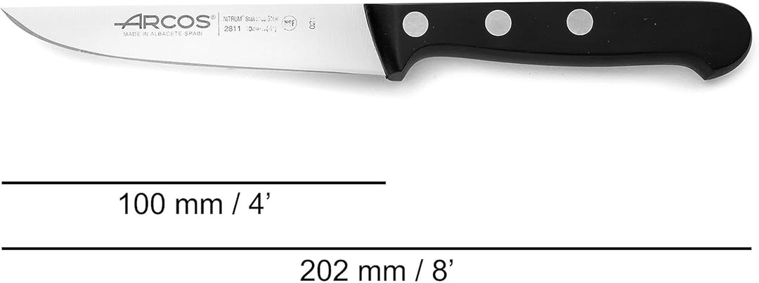 Arcos Messerset 2-teilig - Edelstahl Nitrum, Klinge 360 mm, 363 g - Professionelles Küchenmesser zum
